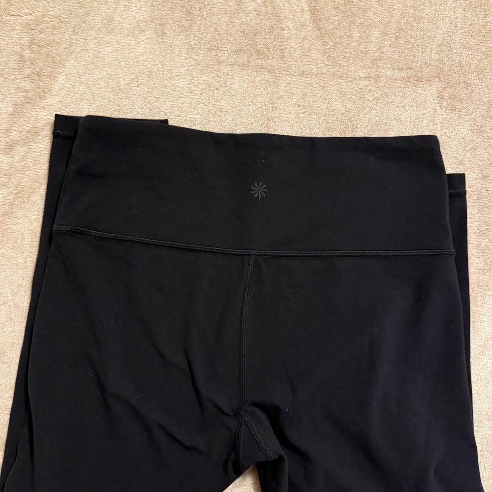 Athleta Elation 7/8 Tight Powervita Black High Rise Yoga Leggings Womens Small - Picture 5 of 8
